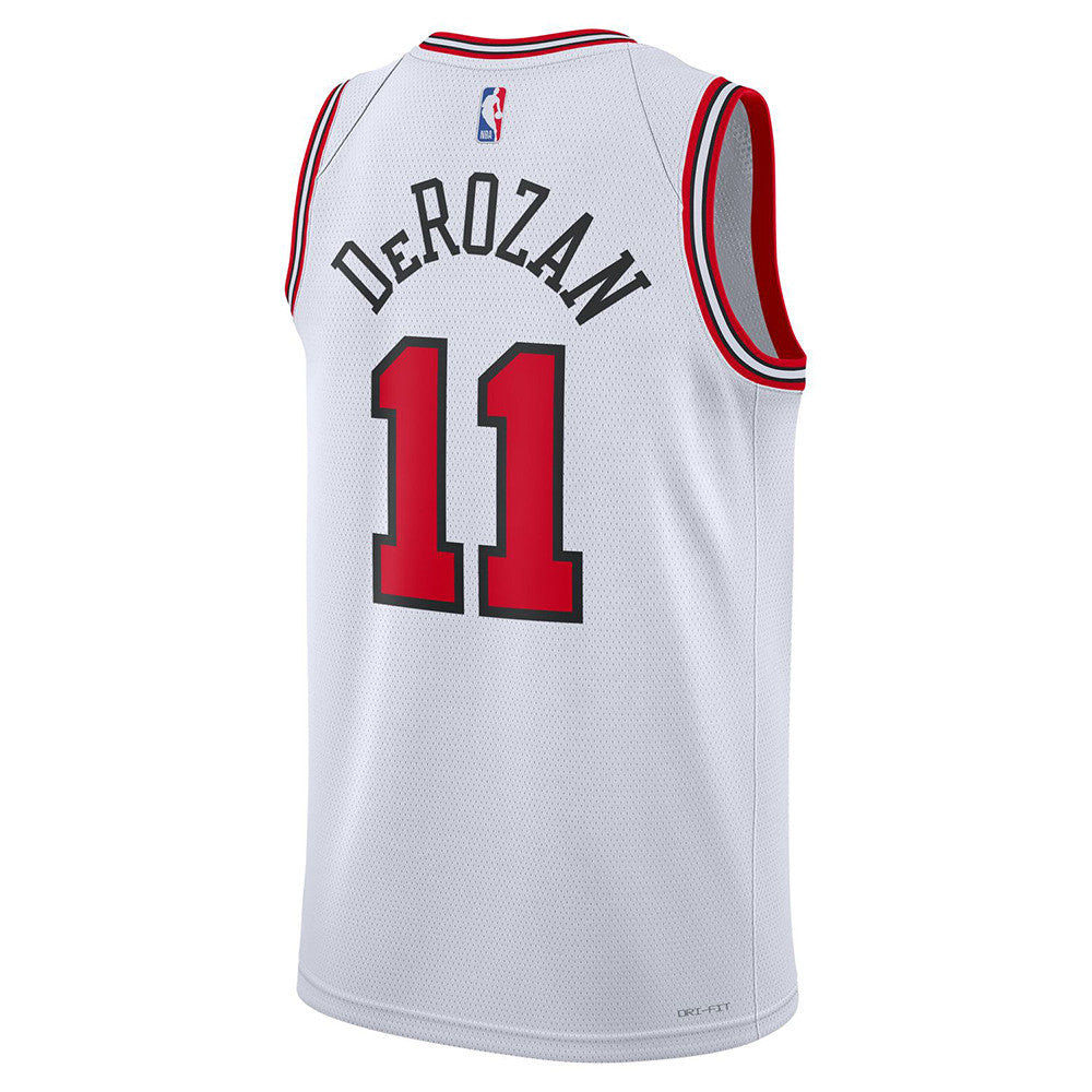 Demare DeRozan Chicago Bulls Nike Boys Association Swingman Kids Jersey 'White'