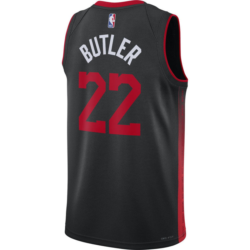 Jimmy Butler Miami Heat Nike Boys City Edition Swingman Kids Jersey 'Black'