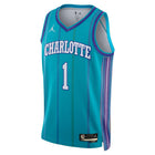 Lamelo Ball Charlotte Hornets Jordan Boys HWC Swingman Kids Jersey 'Teal'