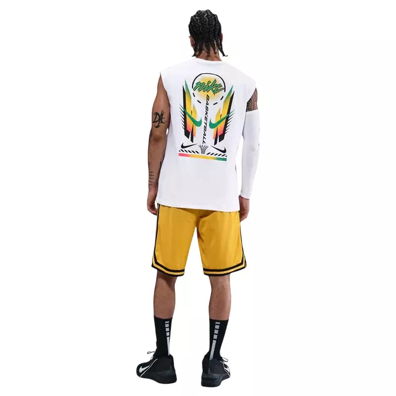 Nike Men's Basketball Sleeveless T-Shirt 'White'