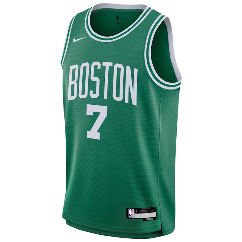 Nike Jaylen Brown Boston Celtics Icon Swingman Kids Jersey 'Clover'