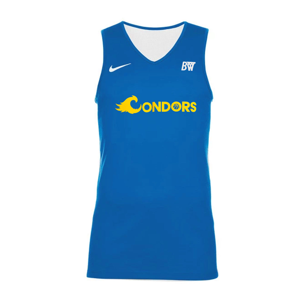 Nike Condors Light weight DRI-FiT Reversible Jersey - Mens 'Royal Blue/White'
