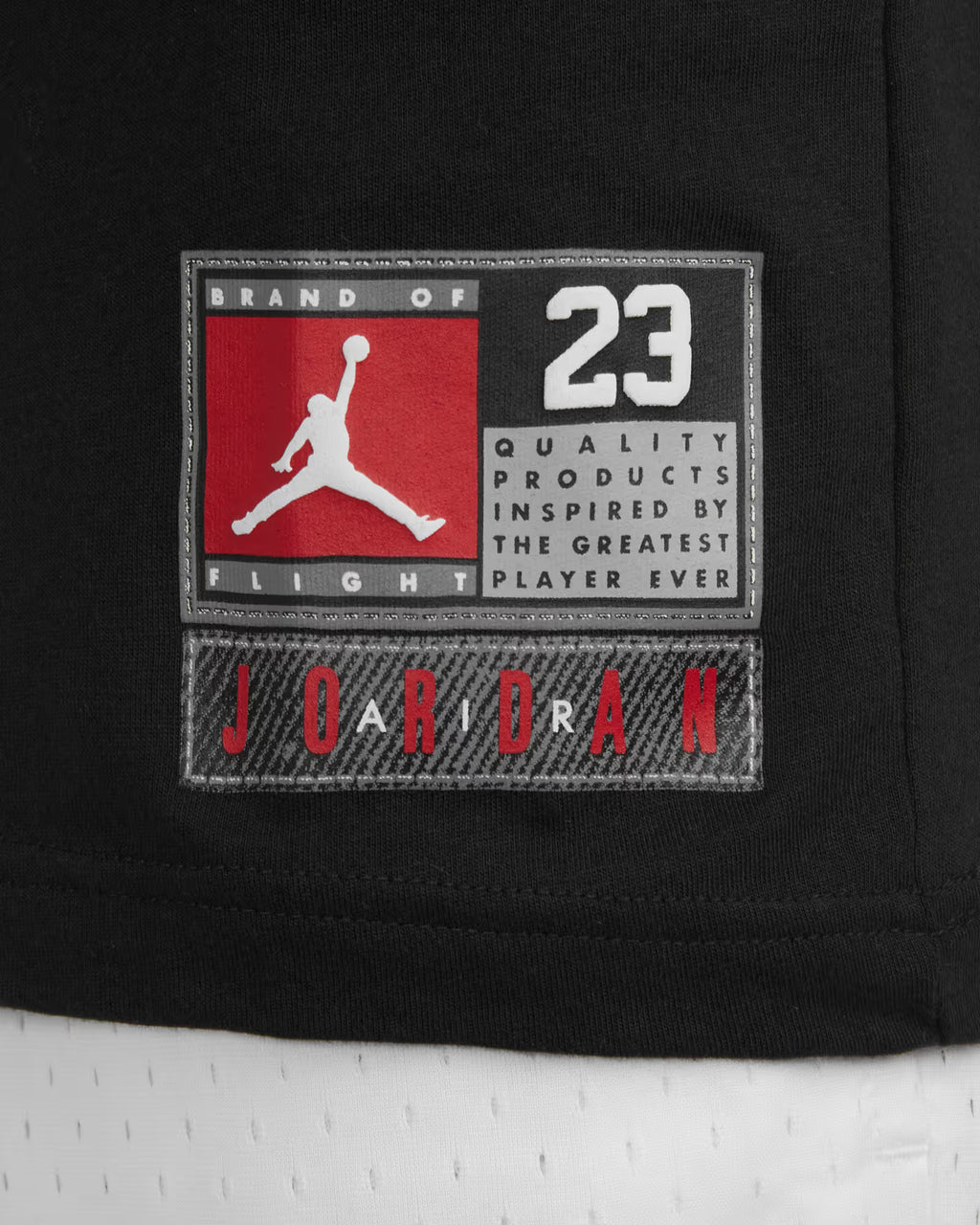 Jordan Big Kids Practice Flight Tee 'Black'