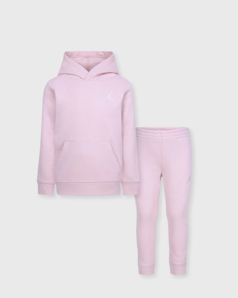 Jordan Essentials Fleece Kids Set 'Pink Foam'