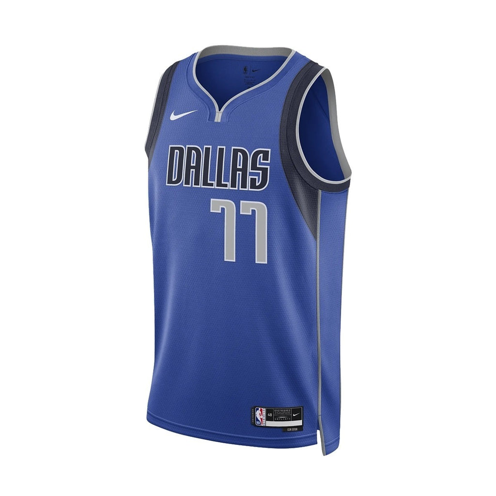 Luka Doncic Dallas Mavericks Boys Icon Swingman Kids Jersey 'Blue'