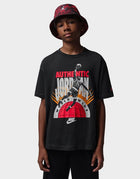Jordan Big Kids Authentic Worldwide T-Shirt 'White'