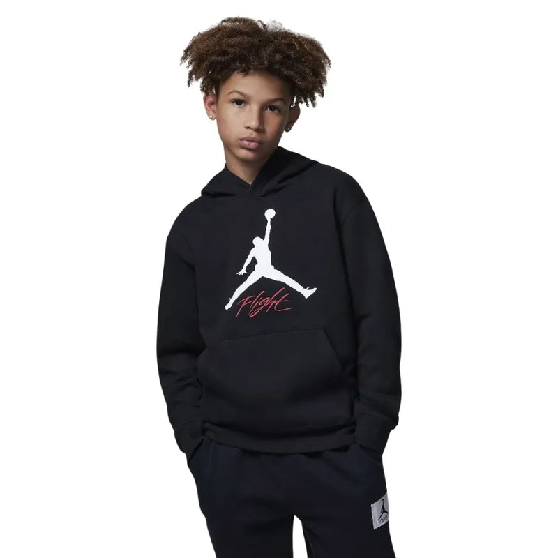 Jordan Baseline Kids Hoodie 'Black'