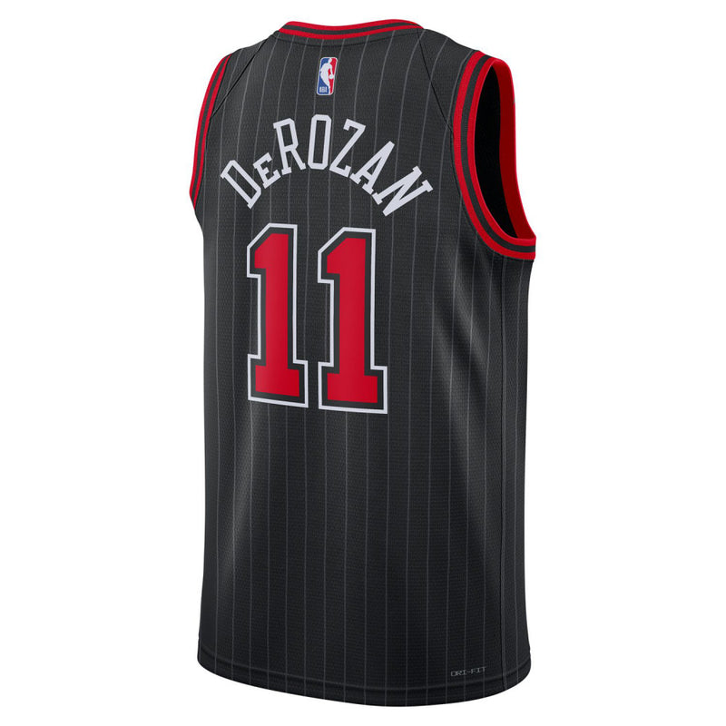 Demare Derozan Chicago Bulls Jordan Boys Statement Swingman Jersey 'Black'