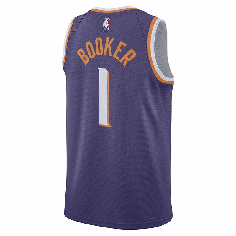 Devin Booker Phoenix Suns Nike Boys Icon Swingman Kids Jersey 'New Orchid'