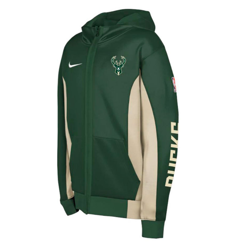 Milwaukee Bucks Nike Showtime Kids Hoody 'Green'