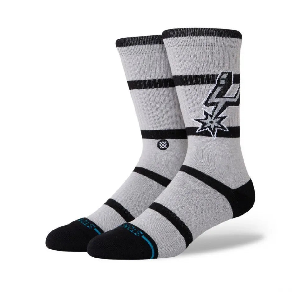 Stance Prep San Antonio Spurs Socks 'Grey'