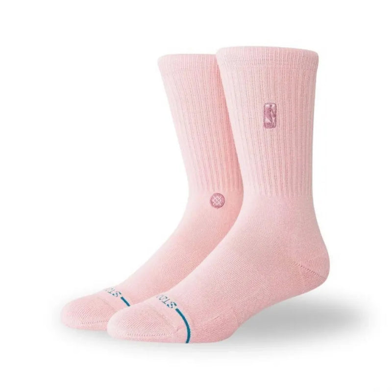 Stance NBA Logoman Wash Socks 'Dusty Rose'