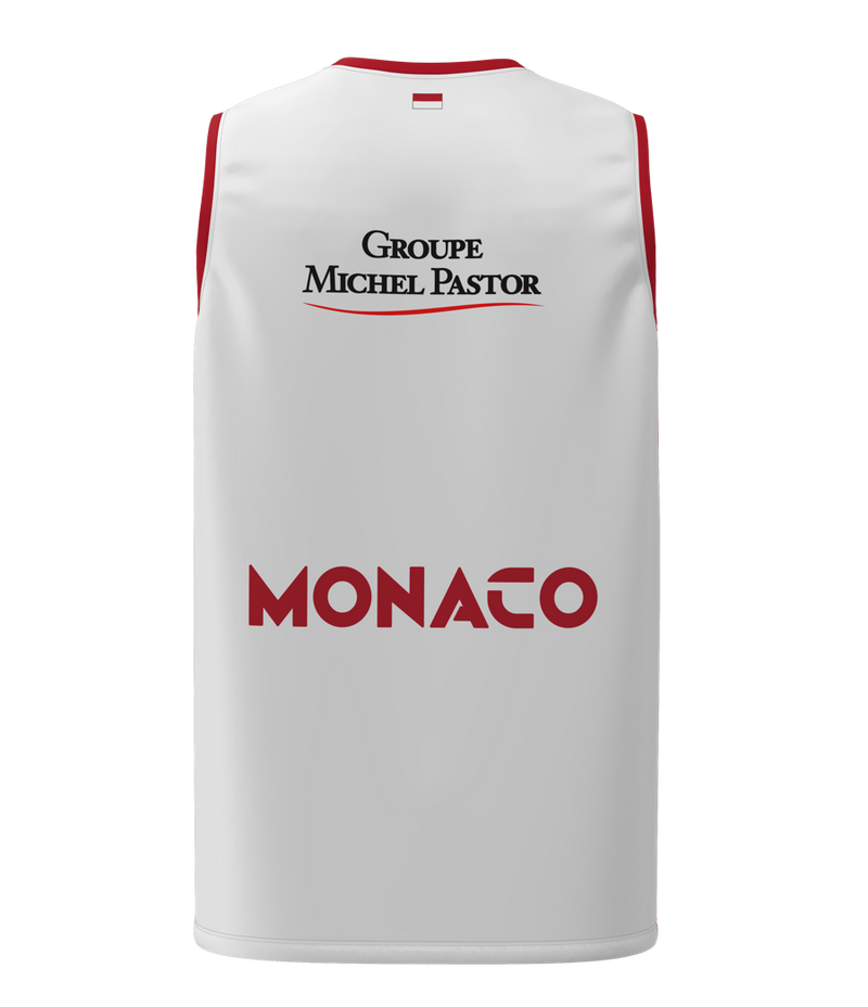 AS Monaco Maillot Euroleague 24/25 White