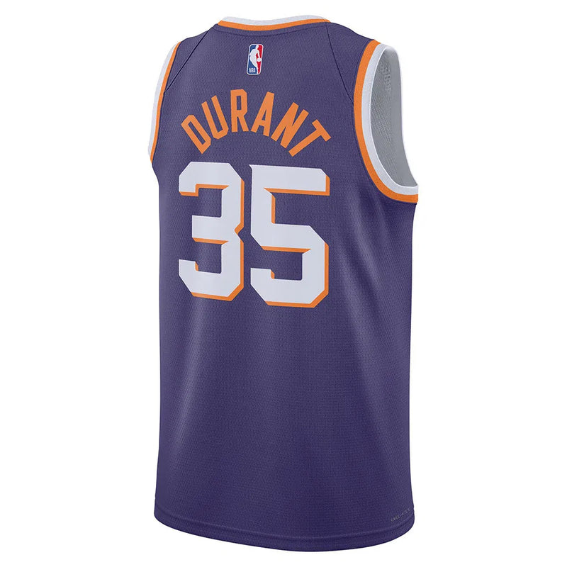 Nike Kevin Durant Phoenix Suns Icon Swingman Kids Jersey 'New Orchid'