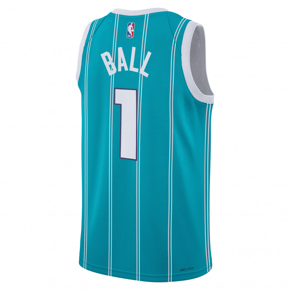 Lamelo Ball Charlotte Hornets Jordan Swingman Icon Kids Jersey 'Teal'