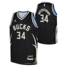 Giannis Antetokounmpo Milwaukee Bucks Boys Jordan Statement Swingman jersey 'Black'
