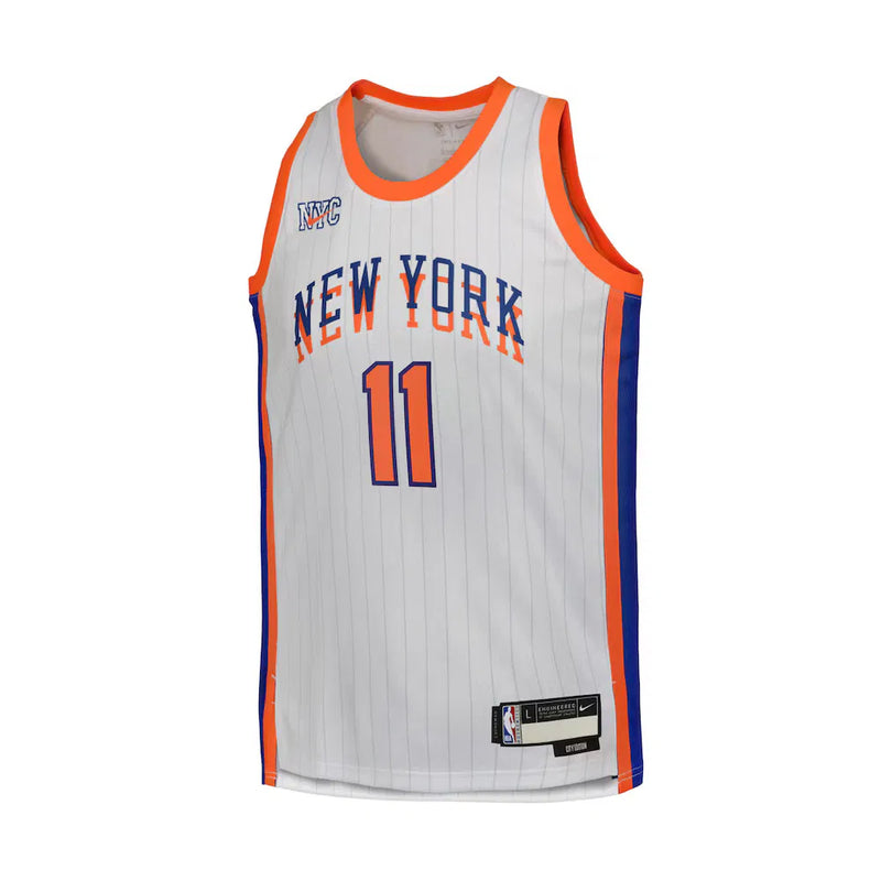 Nike Jalen Brunson New-York Knicks City Edition Boys Jersey 'White'