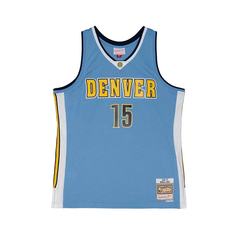 Mitchell & NessNBA Swingman Jersey Denver Nuggets Alternate 2016-17 Nikola Jokic #15 'Blue'