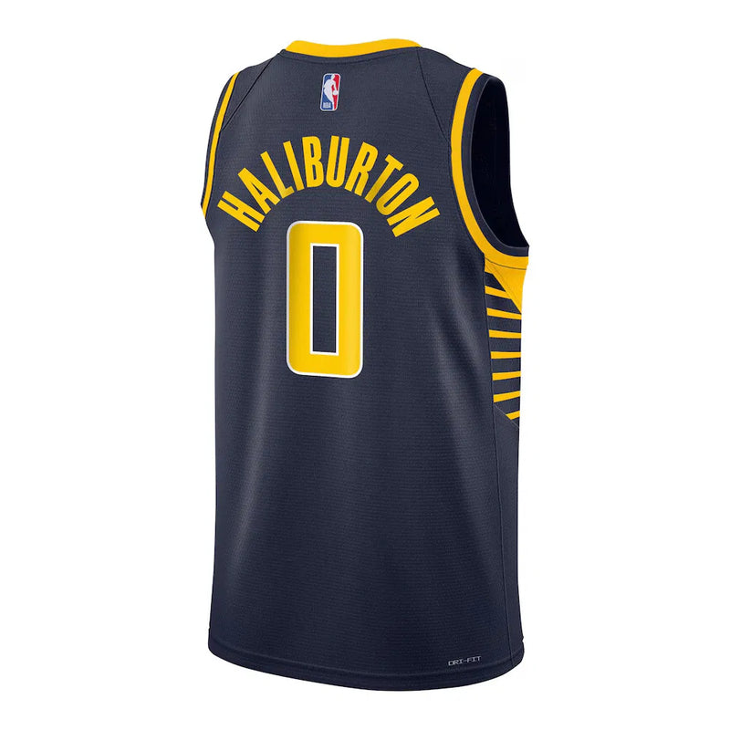 Nike Tyrese Haliburton Indiana Pacers Icon Swingman Kids Jersey 'Navy'