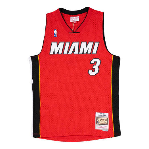 Mitchell & Ness NBA Swingman Jersey Miami Heat - Dwyane Wade 2005-06 'Red'
