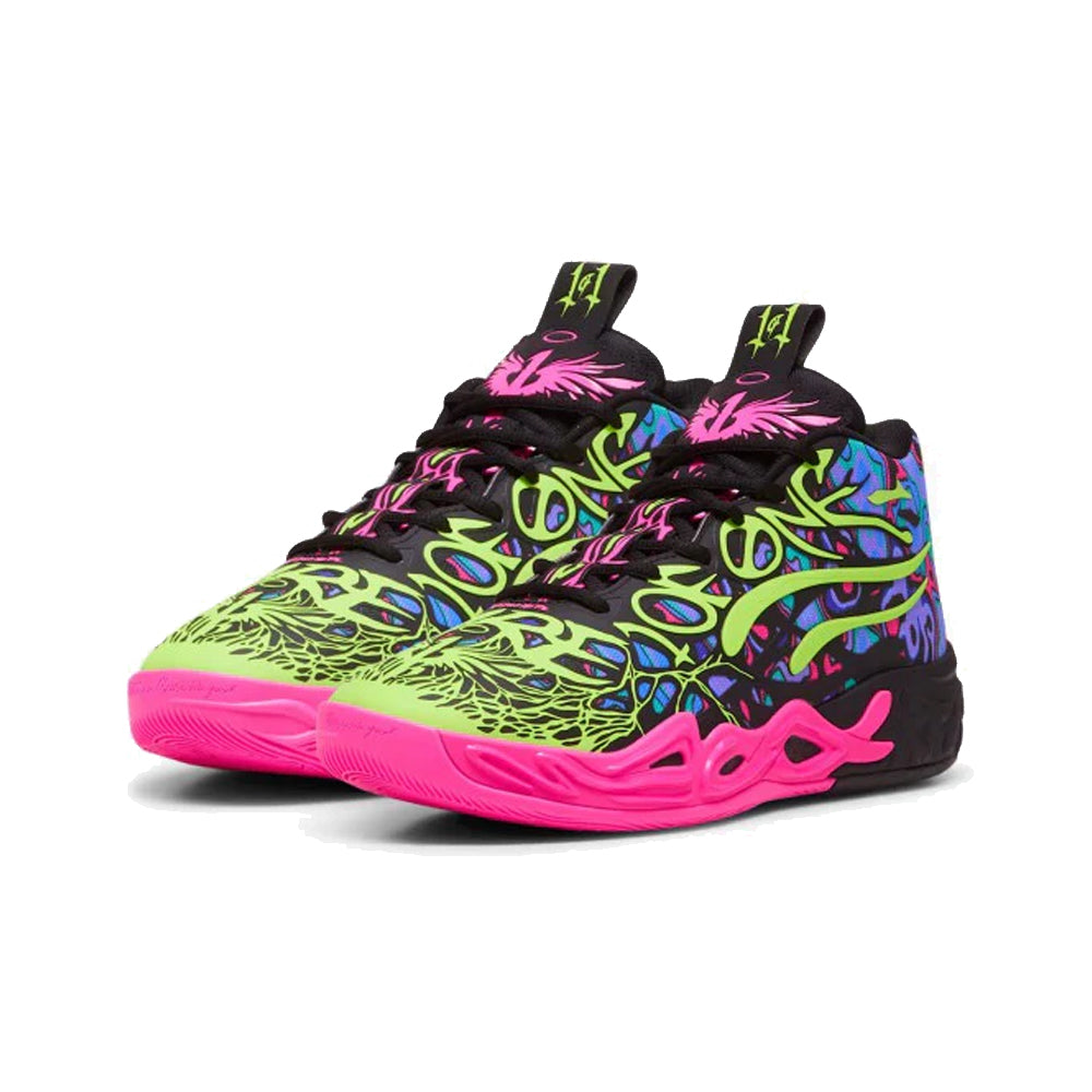 Puma LaMelo Ball MB.04 - Heem 'Black/Pink/Lime'