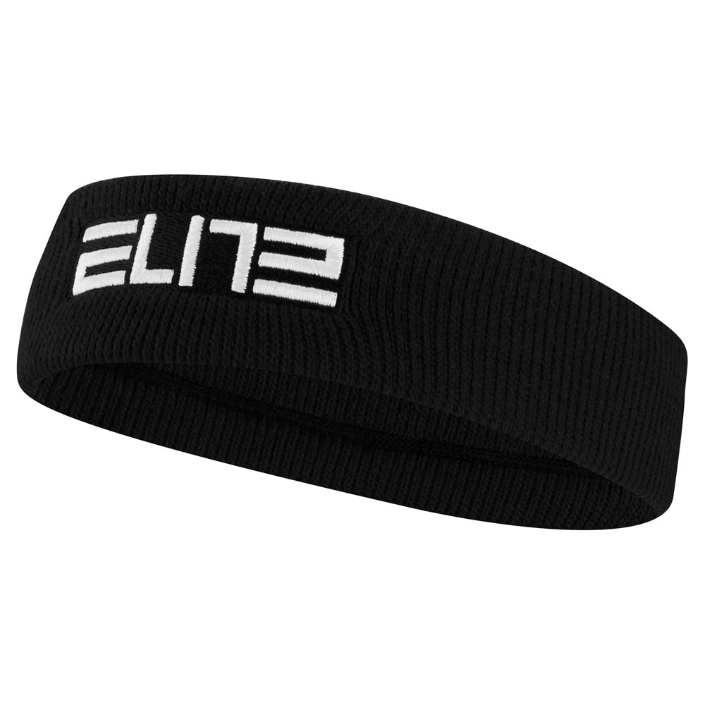 Nike Elite Headband 'Black/White'