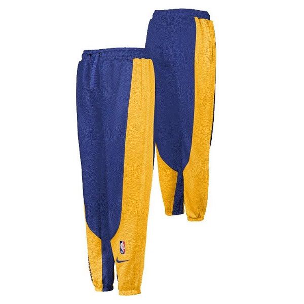 Golden State Warriors Nike Showtime Kids Pant 'Blue/Amarillo'