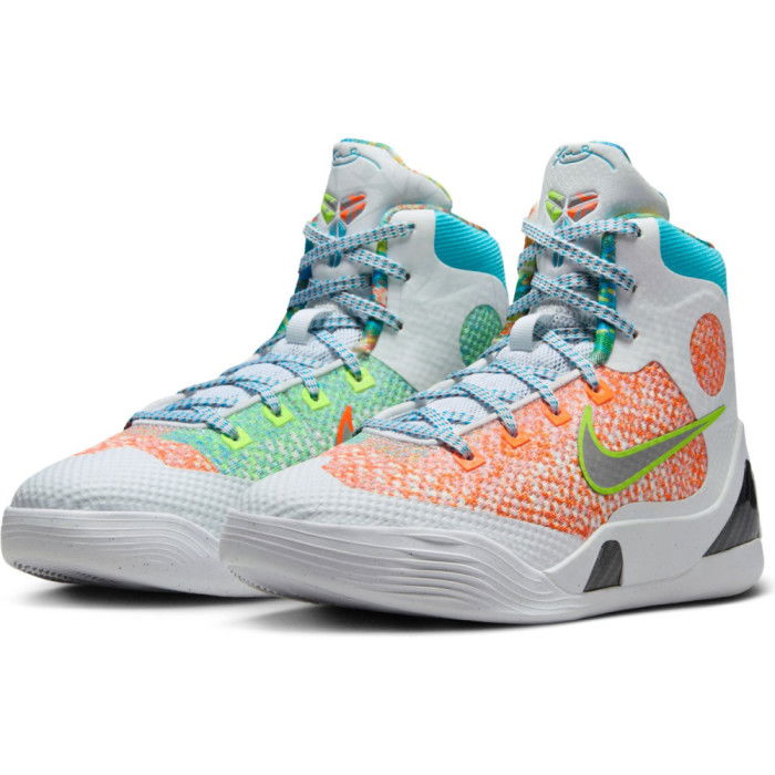 Kobe Bryant Kobe IX Elite Big Kids' Basketball Shoes (GS) 'White/Chlorine Blue/Black'