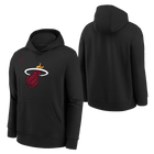 Miami Heat Nike Club Logo Fleece Kids Hoody 'Black'