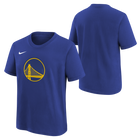 Golden State Warriors Nike Essential Logo Kids T-Shirt 'Blue'