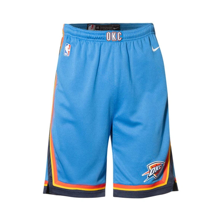 Nike Oklahoma City Thunder Edition Icon Swingman Kids Short 'Blue'