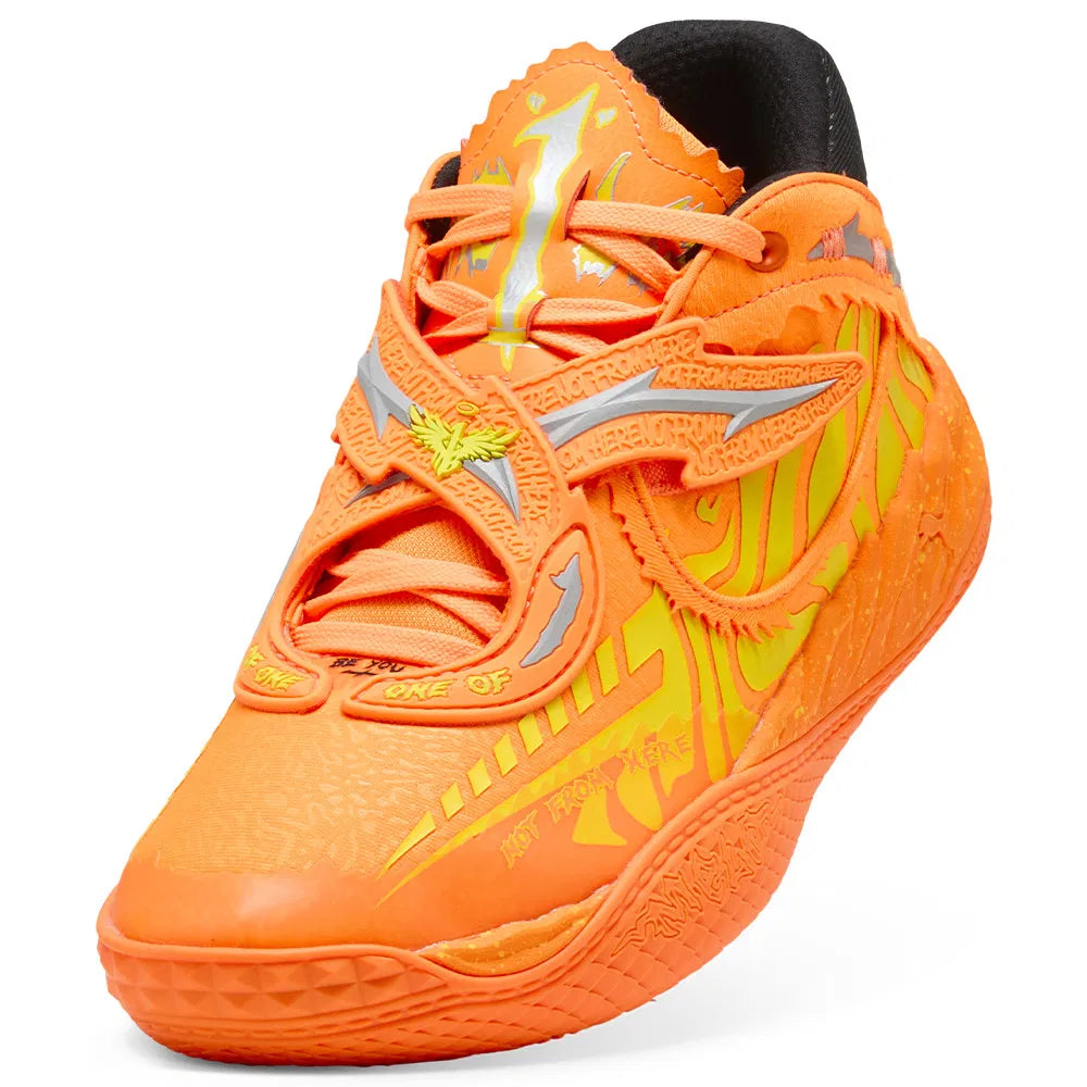 Puma MB.05 Fast & Furious Basketball Shoes 'LA Heat Fire-Lux Lime'