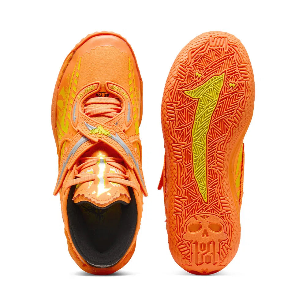 Puma MB.05 Fast & Furious Basketball Shoes 'LA Heat Fire-Lux Lime'