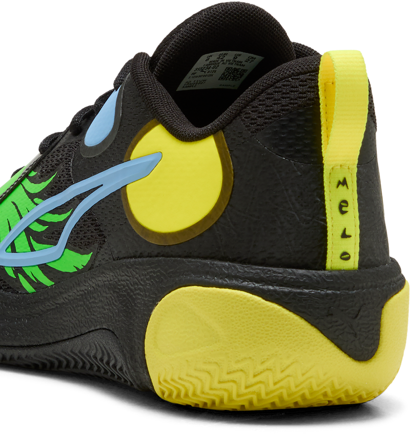 Puma MB World 01 Kids 'Black/Lemon Crush'