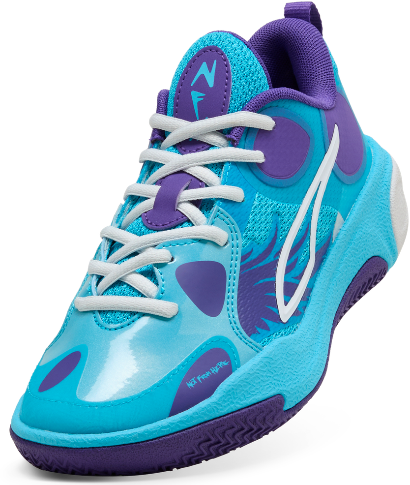 Puma MB World 01 Kids 'Bright Aqua/Team Violet'