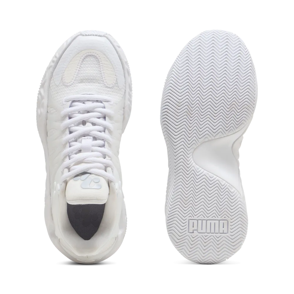 Puma Hali 1 Jr Kids Basketball Shoe 'Vibrant Silver'