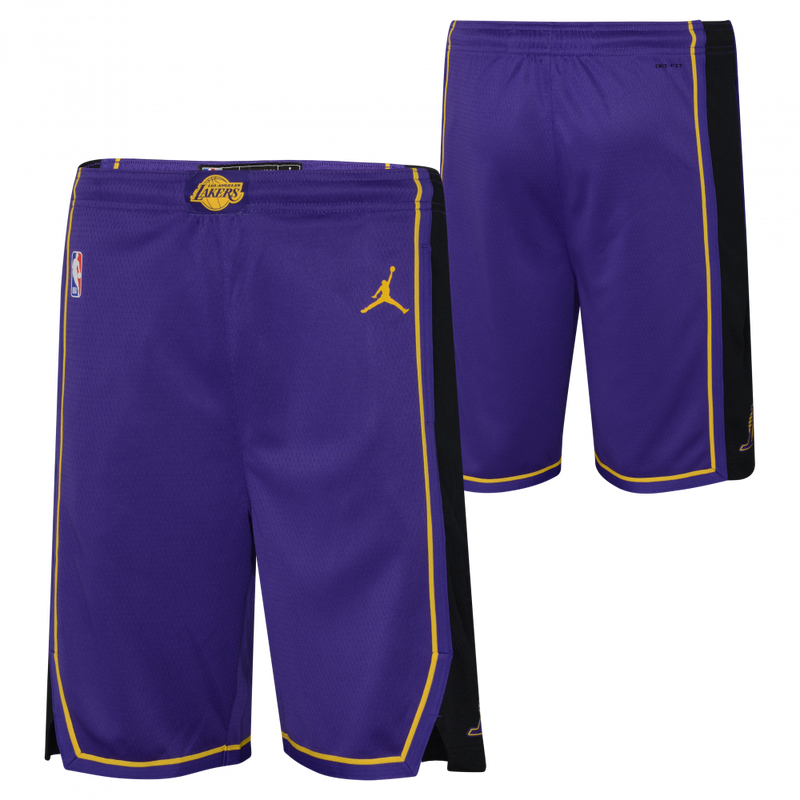 Los Angeles Lakers Jordan Boys Statement Swingman Kids Short 'Purple'