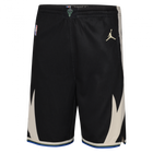 Milwaukee Bucks Jordan Boys Statement Swingman Kids Short 'Black'