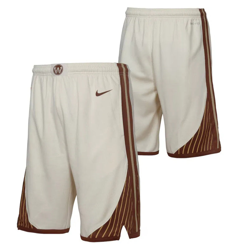 Nike Golden State Warriors City Edition Swingman Kids Short 'Natural'