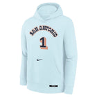 Nike Victor Wembanyama San Antonio Spurs City Edition Kids Hoodie 'Glacier Blue'