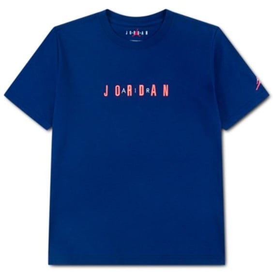 Jordan MJ Woodmark Kids T-Shirt 'Blue Void'