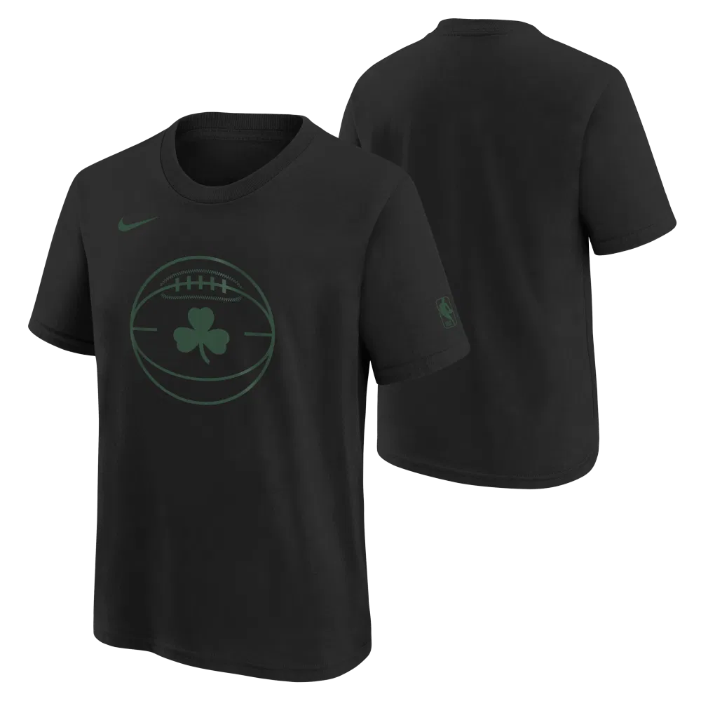 Boston Celtics Nike Kids NBA T-Shirt City Edition 'Black'