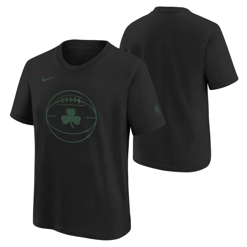 Boston Celtics Nike Kids NBA T-Shirt City Edition 'Black'