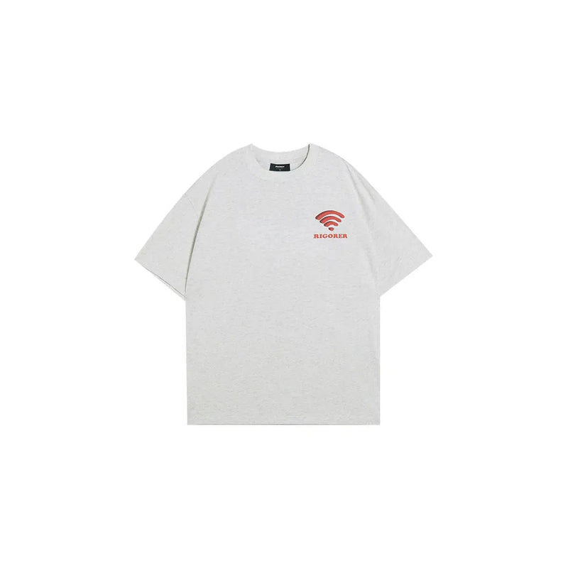 Rigorer Wifi Men's T-Shirt 'Grey'