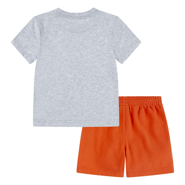 Jordan Jumbo Jumpman Short and T-Shirt Little Kids 'Orange'