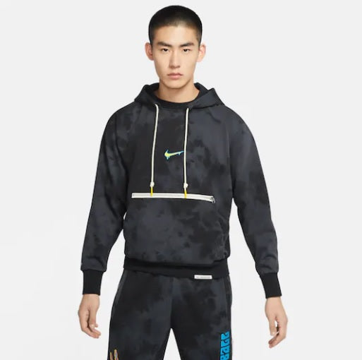 Nike Hardwood Mens Hoody 'Black/Yellow'