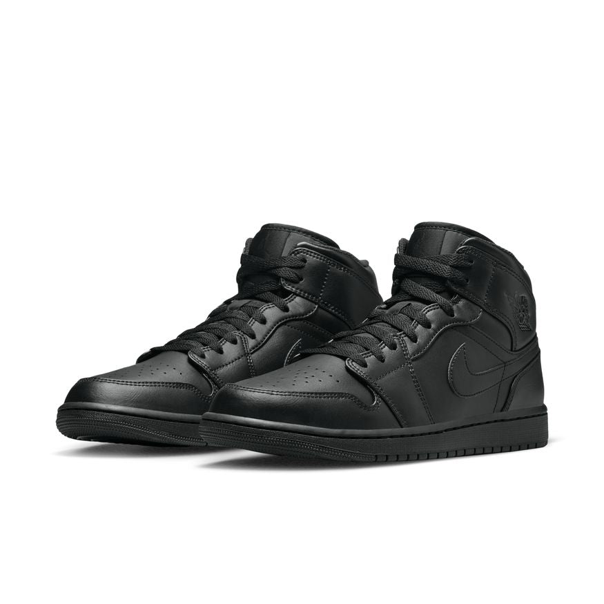 Air Jordan 1 Mid Shoes 'Black'