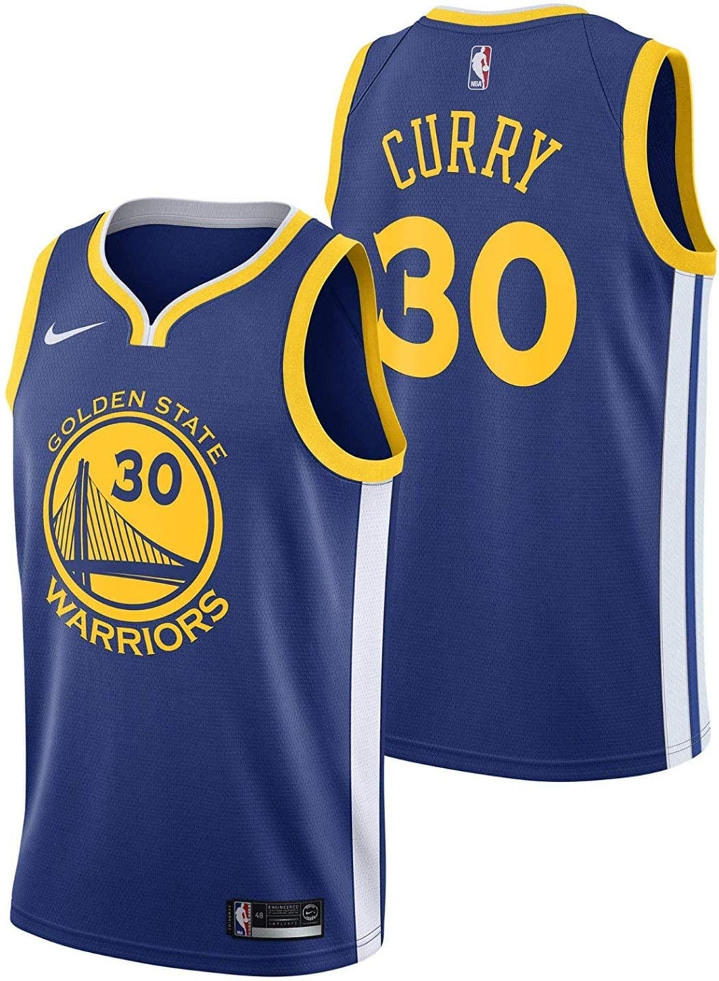 Replica Kids Icon Road Jersey  GSW 'Curry'