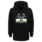 Milwaukee Bucks Essential Statement Kids Nike NBA Pullover Hoodie 'Black'