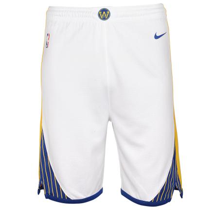 Golden State Warriors Association Edition 2020 Men's Nike NBA Swingman Shorts Kids 'White'